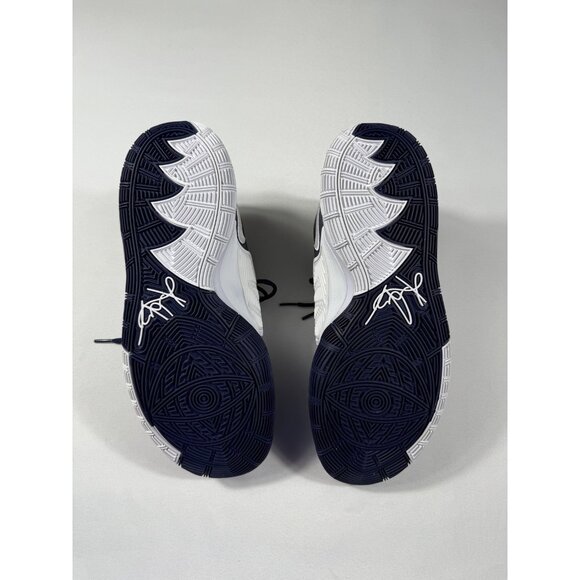 Nike Kyrie 6 Shoes Mens Size 12 Navy White Basketball Sneakers CW4142-402 - Picture 9 of 10